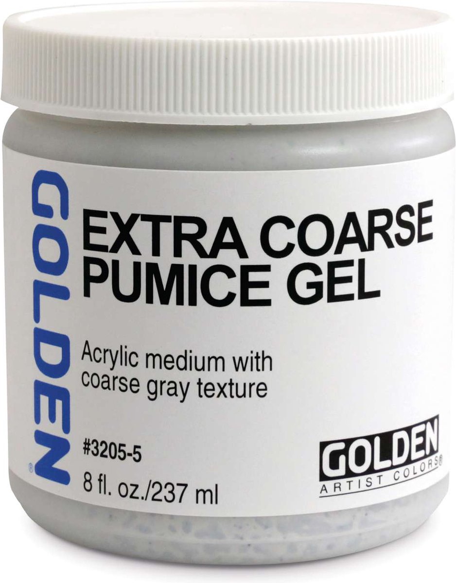   | Gel Mediums | Extra Croase Pumice Gel | Pot á 237ml